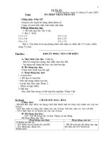 GA 4 Tuần 25-chiều-Hungbani