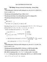 Phuong trinh mat phang-mat cau