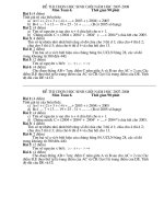 Đề chon HSG Toán 6