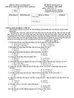 ĐỀ THI VĂN 6 HK2