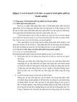 Các giải pháp xây dựng hệ thống kênh phân phối cho sản phẩm nem Yên mạc trên thị trường Hà Nội