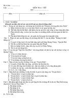 kiẻm tra văn 9 - mới