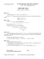 HSG Khoi 11 n¨m 07  - 08