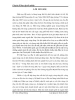 Công tác quản lý kinh doanh dịch vụ tại công ty CP TM &DL Duyên Hải - Hải Phòng