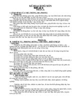 kế hoạch môn địa lý 8 _9