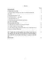 lý thuyết tuần hoàn và chu chuyển của tư bản đối với việc quản lý các doanh nghiệp ở nước ta khi bước vào nền kinh tế thị trường có sự quản lý của nhà nước 