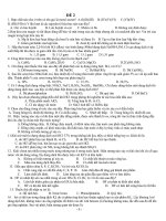 Đề thi thử DH năm 07-08