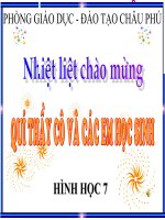 LUYỆN TẬP CÁC TRƯỜNG HỢP BẰNG NHAU CỦA TAM GIÁC VUÔNG