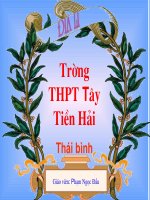 bảovệ môi trường và phòng chống thiên tai