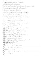 CONDITIONAL SENTENCES