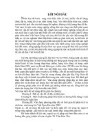 Vận dụng phương pháp dãy số thời gian để phân tích và dự đoán  sản lượng lúa Việt Nam 