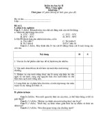 Kiểm tra học kỳ II _ Đề 2