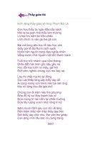 tho hay viet bao tuong 20/11