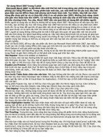 Thủ thuật sử dụng Word 2007