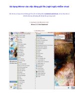 Sử dụng Winrar vào việc đóng gói file (nghi ngờ) nhiễm virus!