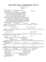 Đề cương ôn tập HK II (TN)