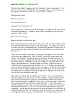 NHỚ TẾT TRỒNG CÂY CỦA BÁC HỒ