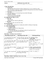 ĐẠI SỐ: GIỚI HẠN CỦA DÃY SỐ(tt)