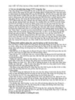 tham luan UDCNTT trong day hoc