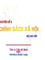 XHH- chính sách xã hội
