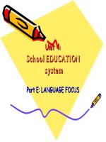 unit 4-school education system
