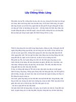 Lấy chồng làng khác