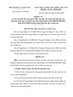 SỬA ĐỔI QUY CHẾ TUYỂN SINH 2009