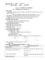 Giáo án Đại số 7 kìI (full)