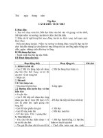 giáo án  4 tuần 15