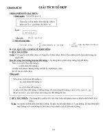 CHUYÊN ĐỀ GIẢI TÍCH TỔ HỢP