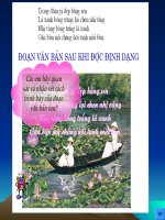 BAI 2 DINH DANG VAN BAN