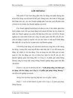 Giải pháp nâng cao hiệu quả sử dụng vốn lưu động của Công ty cổ phần giải pháp Đông Dương  