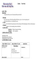 Giao an dai 7- Tiet 46 - 3 cot moi