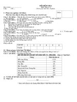 Đề KT 45 phút lớp 12-HKII 08-09