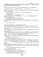 BT Phuong trinh tham so, PT tong quat