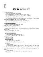 Bai 21. Quang hop