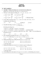 13 trang trắc nghiệm đường tròn và các bài liên quan.có đáp án