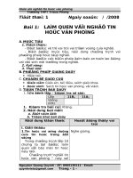 giáo án nghề THVP 105 tiết