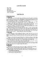 Kế hoạch bộ môn Hoá học 9