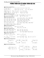 phuong trinh qui ve pt bac 2