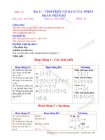 TÍNH CHẤT CƠ BẢN CỦA PHÂN SỐ