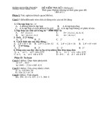 kiểm tra 45p toán 6 cả năm