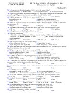 trắc nghiệm kim loại