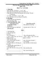 Giáo án lớp 1- Tuần 5