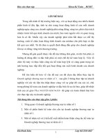 hoàn thiện công tác kế toán tại Doanh nghiệp thương mại tư nhân số 1