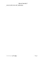 Tiết 41; Luyện tập