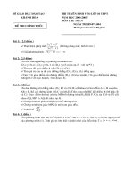 đề tuyển sinh lớp 10 năm 2004-2005