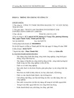 Một số giải pháp nhằm nâng cao hiệu quả sử dụng vốn lưu động tại Công ty TNHH Thương Mại Đầu Tư&Xây dựng THACH LÂM