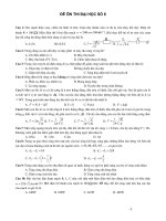 ĐỀ ÔN THI ĐẠI HỌC SỐ 6