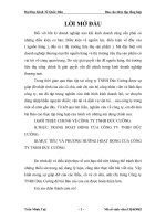 PHƯƠNG HƯỚNG HOẠT ĐỘNG CỦA CÔNG TY TNHH ĐỨC CƯỜNG